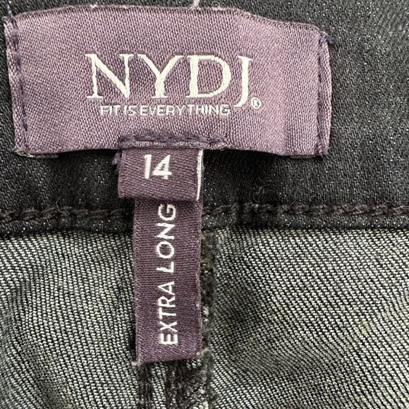 NYDJ Marilyn Straight Jeans – Women’s Size 14 Extra Long (NWOT) - Picture 5 of 5